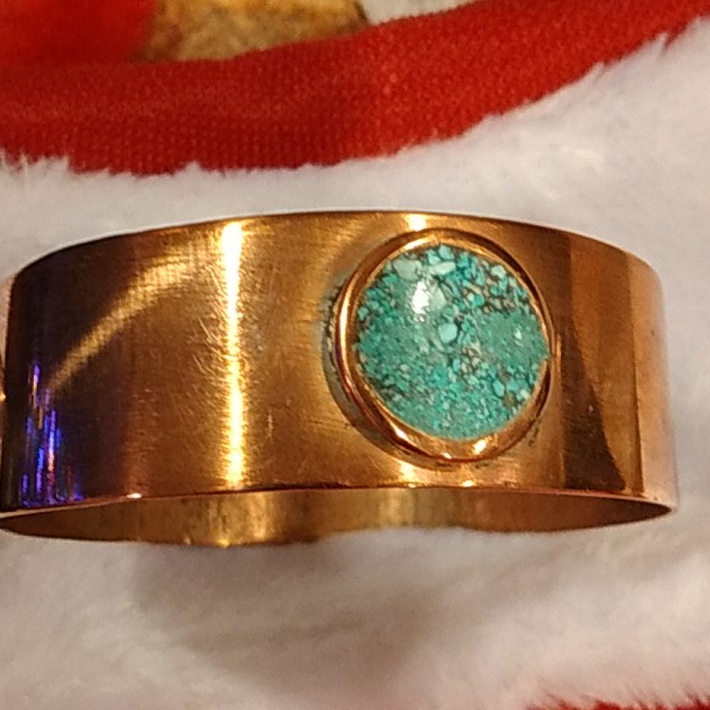 Copper & Turquoise  Bracelet!